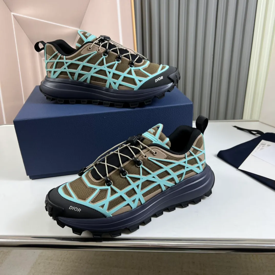 Men's men's shoes 💰640💰 Dior. The latest hot sale 🔥Official website 1:1 replica ⬆️Imported mesh technology, comfortable mesh lining 38-45 (45 customized, non-returnable)